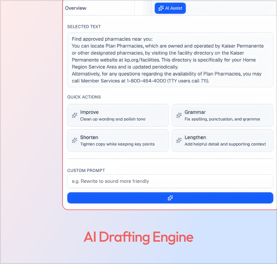 AI Drafting Engine